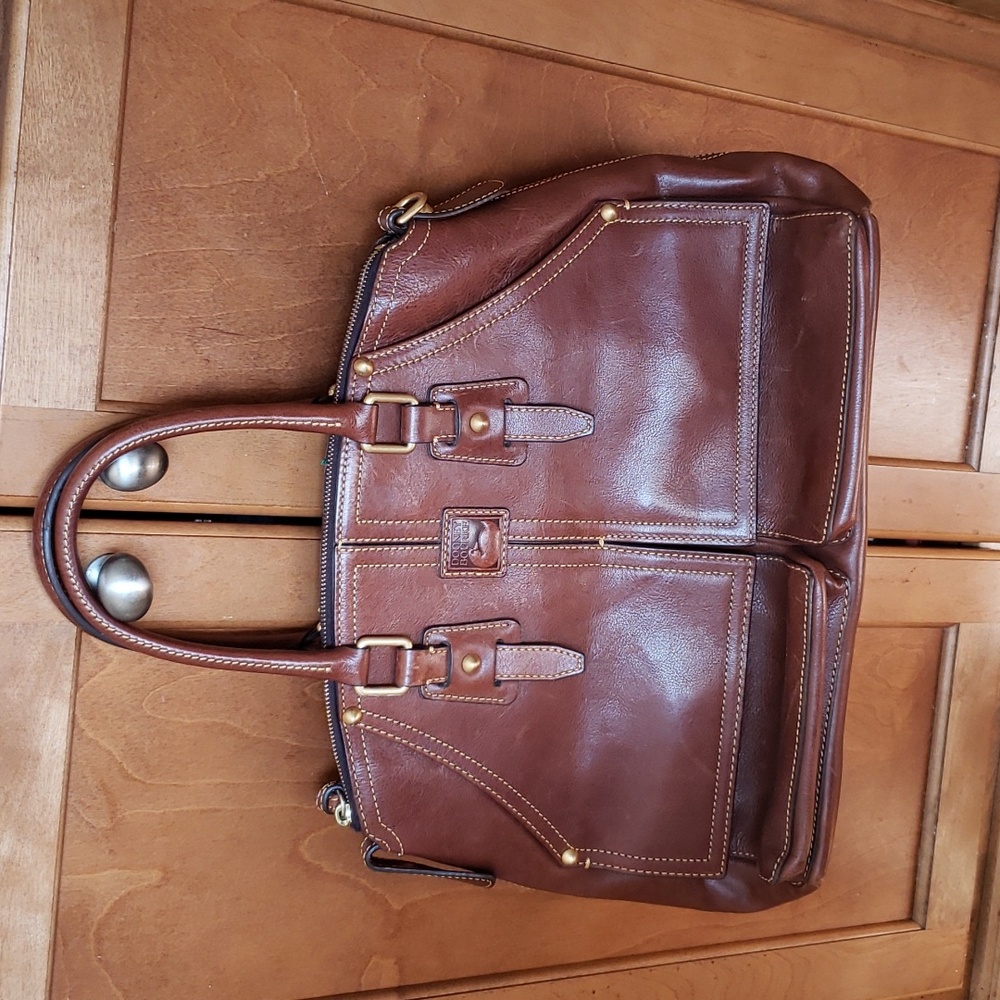 Dooney and Bourke chestnut clayton